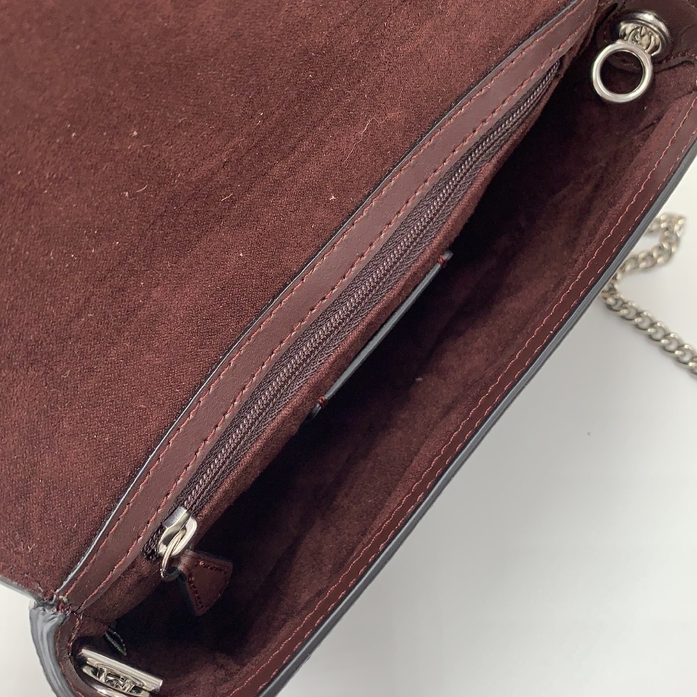 COACH Gemma Crossbody In Colorblock With Apple Buckle FOREST MIDNIGHT NAVY COLOR - Picture 14 of 16